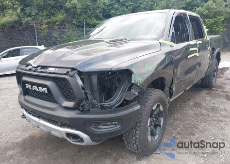 2019 Ram 1500 Rebel 4X4 5'7 Box из США, поврежденный, VIN 1C6SRFLT1KN784936